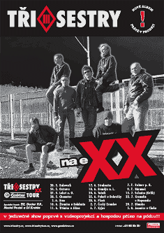 plakát Tři sestry Gambrinus tour 2005
