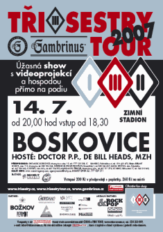 14.07.2007 - Boskovice - plakát TSGT 2007