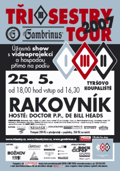 25.05.2007 - Rakovník - plakát TSGT 2007