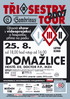 25.08.2007 - Domažlice - plakát TSGT 2007