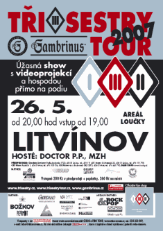 26.05.2007 - Litvínov - plakát TSGT 2007