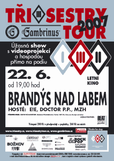 22.06.2007 - Brandýs nad Labem - plakát TSGT 2007