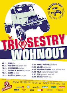 plakát W3S tour 2012