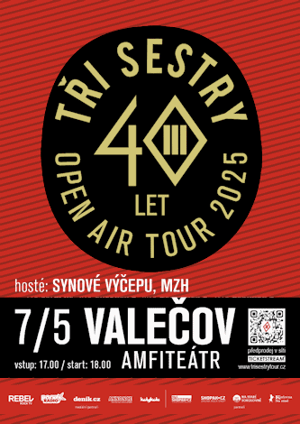 Koncerty - plakát TSOAT 2025