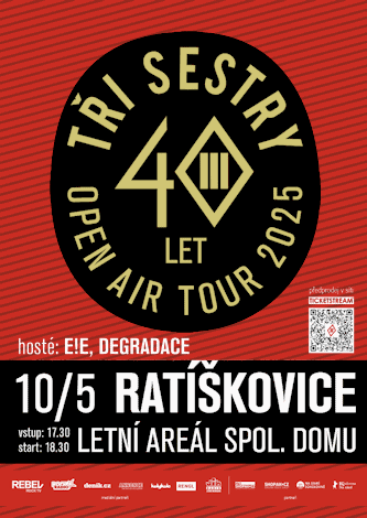 Koncerty - plakát TSOAT 2025