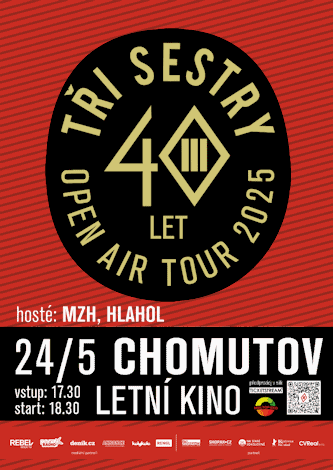 Koncerty - plakát TSOAT 2025