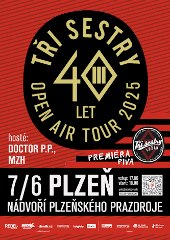 Koncerty - plakát TSOAT 2025