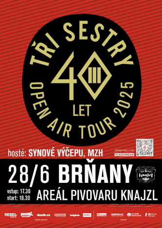 Koncerty - plakát TSOAT 2025