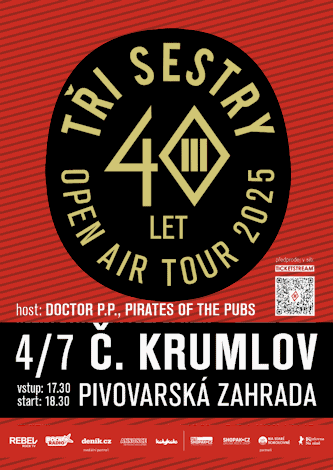 Koncerty - plakát TSOAT 2025