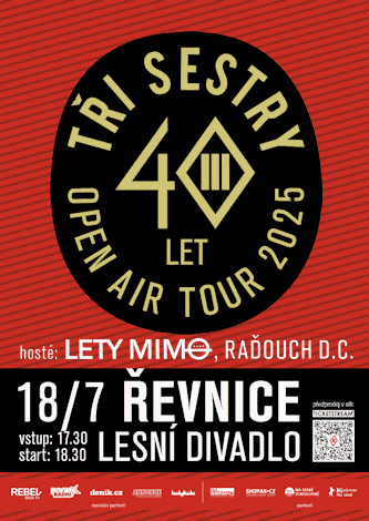 Koncerty - plakát TSOAT 2025