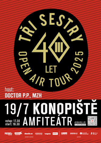 Koncerty - plakát TSOAT 2025