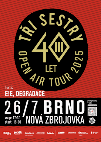 Koncerty - plakát TSOAT 2025