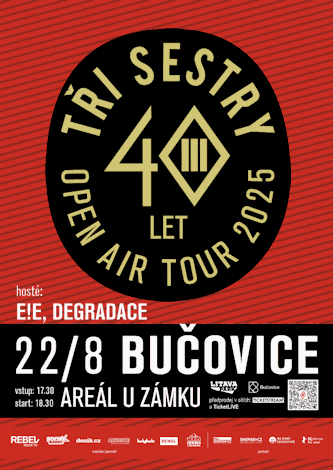 Koncerty - plakát TSOAT 2025