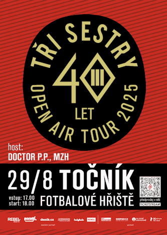 Koncerty - plakát TSOAT 2025