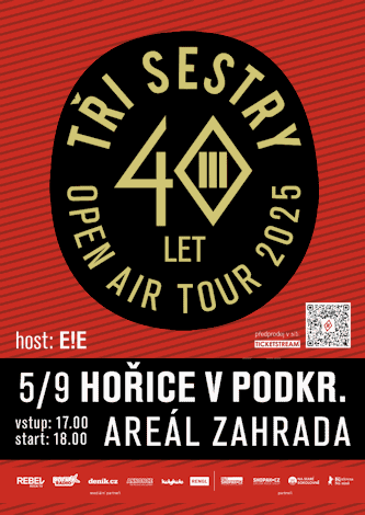 Koncerty - plakát TSOAT 2025