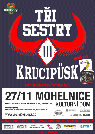 Koncerty - plakát TSKP 2015