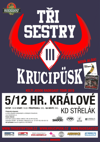 Koncerty - plakát TSKP 2015