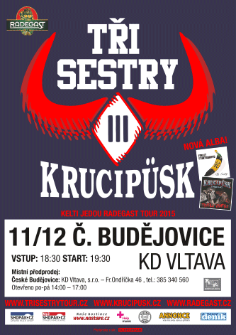 Koncerty - plakát TSKP 2015